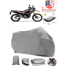 Honda Crf 250 Rally Branda Gri Motosiket Brandası Motor Örtüsü Çadır Su Geçirmez Motosiklet Kılıfı Motor Brandası,lastikli,taşıma Torbalı