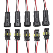 5 Takım Karşılıklı Ikili Su Geçirmez Kablolu Konnektör Soket