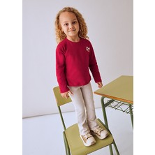 Mayoral Bej Kız Çocuk Ispanyol Paça Tayt 4717