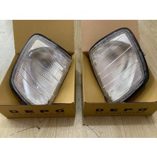 Mercedes W124 Beyaz Sinyal Lambasi Seti Depo Marka 494803945