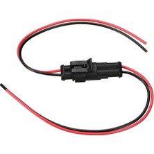 2 Kablolu Karşılıklı Konnektör Soket Su Geçirmez 300V-10A