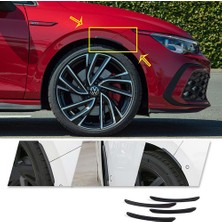 Vw Polo 2017+ Çamurluk Çıtası 4 Prç Mat Siyah Zarif Dodik