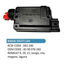 Bagaj Kilit Motoru R9 19 21 Kango Clio Megane