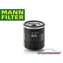 Toyota Corolla Uyumlu E12 Yağ Filtresi 1.6 Benzinli 2002-2007 Mann