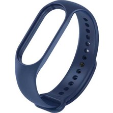 Xiaomi Mi Band 7 Uyumlu Klasik Kordon Ecrz - Lacivert