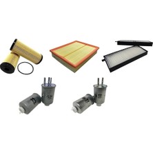 Ssangyong Actyon Kyron - Yağ Hava Polen Mazot Filtre Seti (5li)