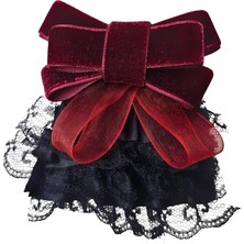 Season Love Bordo Kadife Yaka Broş,yaka Çiçeği, Yaka Iğnesi