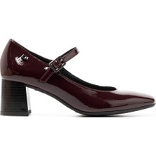 Kadın Oxford ( Klasik) 235743DS Donna Serena 5743DS Slıde Naplack Bordeaux