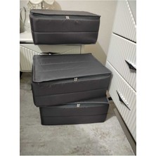 Füme Renk Büyük Boy Asil Hurç Tek Parça, Geniş ve Şık Depolama Çözümü