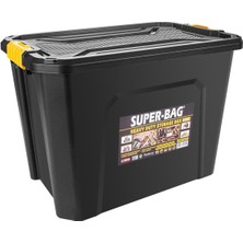 Yeşil 60 Litre Çok Amaçlı Saklama Kutusu, Pratik ve Şık Depolama Çözümü