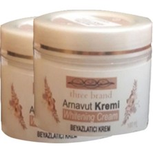 Three Brand Arnavut Kremi 2li Adet Whitens Cream Tüm Bölge Aklık Kremi 100 ml