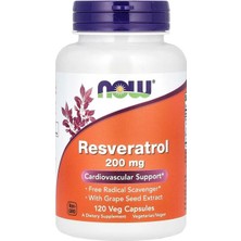 Resveratrol, 200 Mg, 120 Veg Kapsül