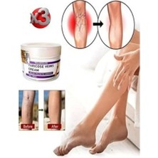 Varicose And Spider Veins Soothing Leg Cream Bacak Bakım Kremi 100 ml x 3 Adet