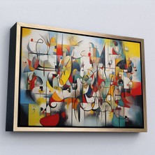 Çerçeveli Dekoratif Kanvas Tablo, Enerjinin Büyüsü TABLOSU-7211