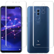 Huawei Mate 20 Lite Şeffaf Ön ve Arka Koruma 360 Full Kaplama Ekran Koruyucu