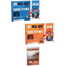 Indeks + Anla Kazan 2026 Meb-Ags Sözel + Sayısal Yetenek Ders Notları 2 Li Set Indeks Akademi Yayıncılık