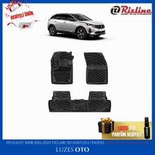 Peugoet 3008 3D Havuzlu Paspas (Access-Active-Allure) 2022 Model Uyumlu
