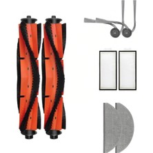 Asgard Grup ROBOROCK S8 PRO/S8 PRO+ Uyumlu  2 Ana Fırça 2 Yan Fırça 2 Filtre 2 Mop