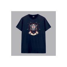 Boğa Totem Digital Baskılı Tshirt