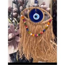 Nazar Boncuklu Duvar Süsü Kolye Modelli