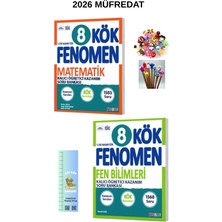 Fenomen 8. Sınıf Kök Matematik -Fen Bilimleri (2 Kitap) (Tırtıl A K+Kalem B)2026