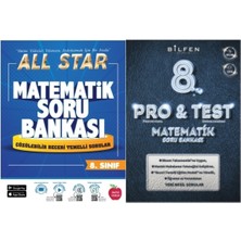 8. Sınıf All Star Matematik ve Yayınları Pro Test Matematik Soru Bankası