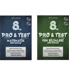 Bilfen Bilimleri 8.sınıf Protest Matematik&fen Bilimleri Soru Bankası Seti