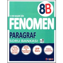 Fenomen Yayıncılık Fenomen 8.sınıf Lgs Paragraf - B Soru Bankası Mesleki Hazırlık İçin 1000 Sayfa Ciltli Kitap