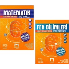 6. Sınıf Matematik ve Fen Bilimleri Soru Bankası Seti 2 Kitap