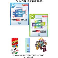 Rehber Matematik 49 Günde Tyt Matematik--Geometri Video Ders 2 Kitap (Uno-Mini Defter-Tırtıl Ayrç)