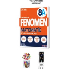 Fenomen 8. Sınıf A Matematik Soru Bankası 2026 Müfredat (Uzay A.+Kalem B)Yeni Ürün