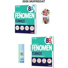 Fenomen 8. Sınıf Türkçe (A+B) Sb. Set 6 Kitap (Tırtıl A +Kalem B)2026