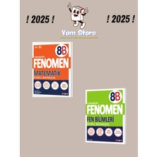 8. Sınıf Matematik + Fen Bilimleri (B Set) Soru Bankaları 2025