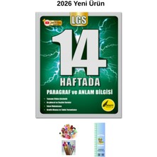 8. Sınıf 14 Haftada Lgs Paragraf ve Anlam Bilgisi 2026 Yeni Ürün (Tırtıl A. + Kalem B. )