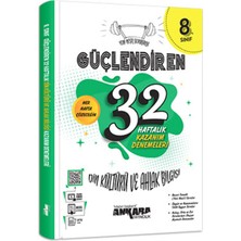Ankara Yayıncılık 8. Sınıf Güçlendiren 32 Haftalık Din Kültürü ve Ahlak Bilgisi Kazanım Denemeleri