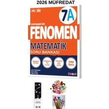 Fenomen 7. Sınıf A Matematik Soru Bankası 2026 Müfredat(Uzay A.+ Kalem B.)Yeni Ürün
