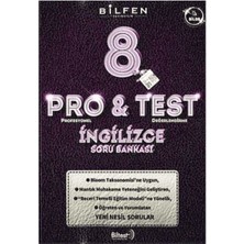 Bilfen Protest 8.sınıf Ingilizce Soru Bankası 2023-2024 Müfredat