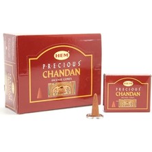 Precious Chandan Aromalı Konik Tütsü