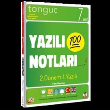 Tonguç 7.snıf Yazılı Notları 2. Dönem 1.yazılı