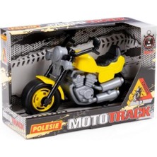 Polesie Cross Yarış Motorsikleti 25 cm Sarı - POL-92298 (Lisinya)