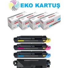 Kyocera TK-5140 Yüksek Kapasite Muadil Toner Seti M6030/P6130/M6530
