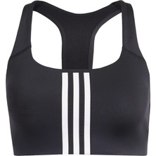 Adidas Performance IQ3369 Training Medium Support 3 Stripes Bra