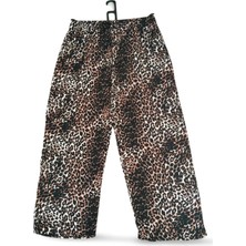 Ithal Viskon Geniş Paça Şık Etnik Otantik Desenli Pantolon - Royaleks - Desen2