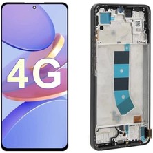 Xiaomi Uyumlu Redmi Note 13 4g LCD Ekran Dokunmatik Siyah Çıtalı OLED