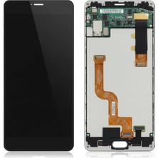 Senku Samsung Uyumlu Galaxy A22 A225 LCD Ekran Dokunmatik Siyah OLED Çıtalı