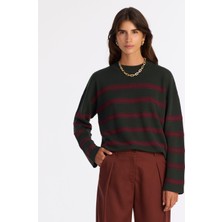 Regular Bisiklet Yaka Uzun Kol Kazak