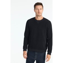 Regular Bisiklet Yaka Uzun Kol Sweatshirt