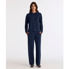 Regular Kapüşonlu Yaka Uzun Kol Sweatshirt