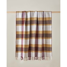 Olive Koltuk Şalı 130X170 cm Multicolor