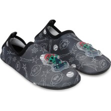 Peluche Siyah Erkek Çocuk Deniz Ayakkabısı Alıen